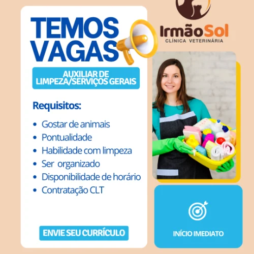 Logotipo de Clínica Veterinária Irmão Sol